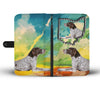 German Short Haired Pointer Print Wallet Case-Free Shipping-OH State - Deruj.com