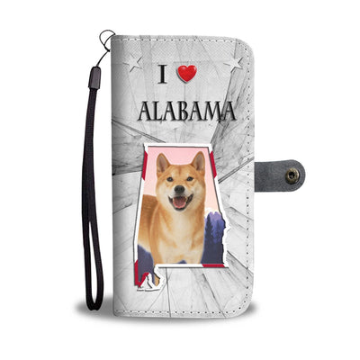 Shiba Inu Dog Print Wallet Case-Free Shipping-AL State - Deruj.com