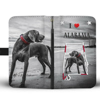 Weimaraner Dog Print Wallet Case-Free Shipping-AL State - Deruj.com