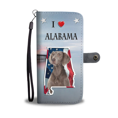 Cute Weimaraner Dog Print Wallet Case-Free Shipping-AL State - Deruj.com