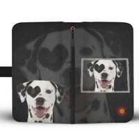 Dalmatian dog Print Wallet Case-Free Shipping-CO State - Deruj.com