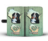 Bernese Mountain Dog Print Wallet Case-Free Shipping-WI State - Deruj.com