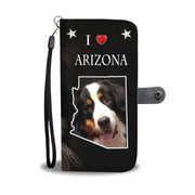 Bernese Mountain Dog Print Wallet Case-Free Shipping-AZ State - Deruj.com