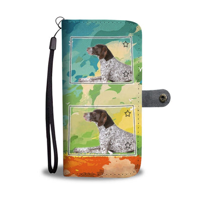 German Short Haired Pointer Print Wallet Case-Free Shipping-CO State - Deruj.com