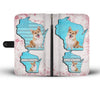 Cardigan Welsh Corgi Dog Print Wallet Case-Free Shipping-WI State - Deruj.com