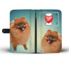 Pomeranian Dog Print Wallet Case-Free Shipping-CO State - Deruj.com