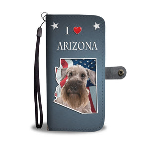 Cute Cesky Terrier Print Wallet Case-Free Shipping-AZ State - Deruj.com