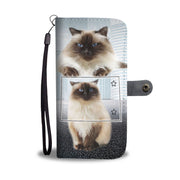 Himalayan cat Print Wallet Case-Free Shipping-CO State - Deruj.com