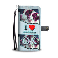 Brittany Dog Art Print Wallet Case-Free Shipping-OK State - Deruj.com