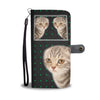 Scottish Fold Cat Print Wallet Case-Free Shipping-CO State - Deruj.com