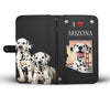Dalmatian Dog Print Wallet Case-Free Shipping-AZ State - Deruj.com