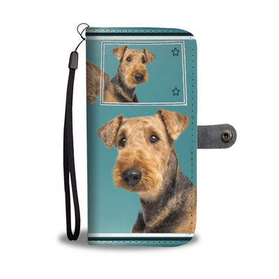 Airedale Terrier Print Wallet Case-Free Shipping-CO State - Deruj.com