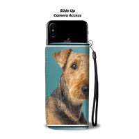 Airedale Terrier Print Wallet Case-Free Shipping-CO State - Deruj.com