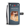 Cute French Bulldog Print Wallet Case-Free Shipping- AZ State - Deruj.com