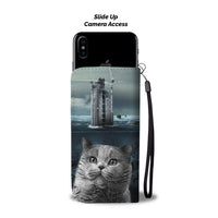 British Shorthair Cat Print Wallet Case-Free Shipping-CO State - Deruj.com