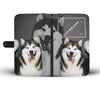 Alaskan Malamute Dog Print Wallet Case-Free Shipping-CO State - Deruj.com
