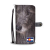 Irish Wolfhound Print Wallet Case-Free Shipping-CO State - Deruj.com