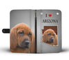 Redbone Coonhound Print Wallet Case-Free Shipping-AZ State - Deruj.com