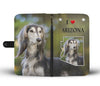 Saluki Dog Print Wallet Case-Free Shipping-AZ State - Deruj.com