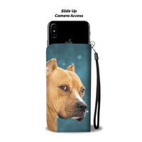 Staffordshire Terrier Print Wallet Case-Free Shipping-AZ State - Deruj.com