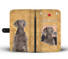 Weimaraner Dog Print Wallet Case-Free Shipping-AZ State - Deruj.com
