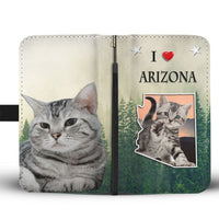 American Shorthair Cat Print Wallet Case-Free Shipping-AZ State - Deruj.com