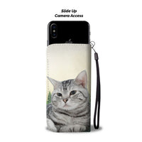 American Shorthair Cat Print Wallet Case-Free Shipping-AZ State - Deruj.com