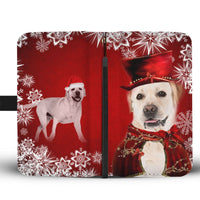 Labrador Retriever Christmas Print Wallet Case-Free Shipping - Deruj.com