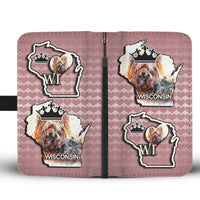 Yorkie Dog Art Print Wallet Case-Free Shipping-WI State - Deruj.com