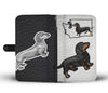 Dachshund Dog Print Wallet Case-Free Shipping-WA State - Deruj.com