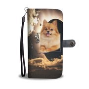 Cute Pomeranian Dog Print Wallet Case-Free Shipping-WA State - Deruj.com