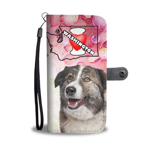 Aidi Dog Print Wallet Case-Free Shipping-WA State - Deruj.com