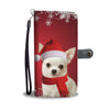 Chihuahua Christmas Print Wallet Case-Free Shipping - Deruj.com