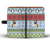 Pug Dog Christmas Print Wallet Case-Free Shipping - Deruj.com