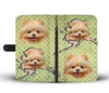 Lovely Pomeranian Dog Print Wallet Case-Free Shipping-AK State - Deruj.com