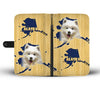 Cute Samoyed Dog Print Wallet Case-Free Shipping-AK State - Deruj.com