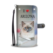 Ragdoll Cat Print Wallet Case-Free Shipping-AZ State - Deruj.com