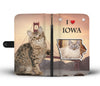American Bobtail Cat Print Wallet Case-Free Shipping-IA State - Deruj.com