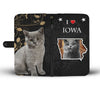 British Shorthair Cat Print Wallet Case-Free Shipping-IA State - Deruj.com