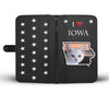 Burmilla Cat On Black Print Wallet Case-Free Shipping-IA State - Deruj.com