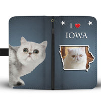 Exotic Shorthair Cat Print Wallet-Free Shipping-IA State - Deruj.com