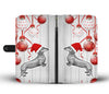 Dachshund Dog Christmas Print Wallet Case-Free Shipping - Deruj.com