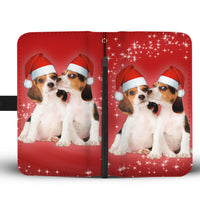 Cute Beagle Christmas Print Wallet Case-Free Shipping - Deruj.com