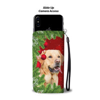 Cute Labrador Retriever Dog Christmas Print Wallet Case-Free Shipping - Deruj.com
