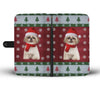 Shih Tzu Dog Christmas Print Wallet Case-Free Shipping - Deruj.com