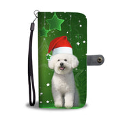 Bichon Frise Christmas Print Wallet Case-Free Shipping - Deruj.com