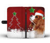 Cavalier King Charles Spaniel Christmas Print Wallet Case-Free Shipping - Deruj.com
