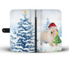 Cute Chow Chow Dog Christmas Print Wallet Case-Free Shipping - Deruj.com