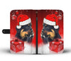 Rottweiler Christmas Print Wallet Case-Free Shipping - Deruj.com