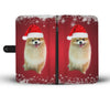 Pomeranian Dog Christmas Print Wallet Case-Free Shipping - Deruj.com